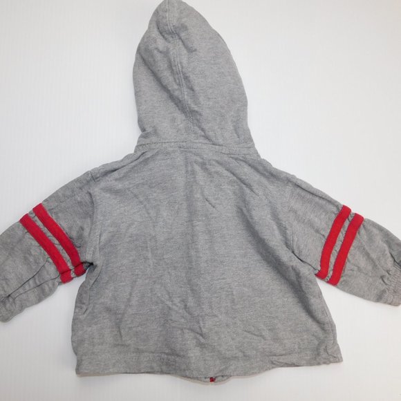 US Polo Assn Boys 12 months Grey Full Zip Hoodie - Picture 5 of 5